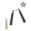 Plastikowy dziecięcy zestaw nunchaku ninja