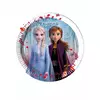 8 małych papierowych talerzy Frozen 2™ 20 cm