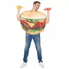 Kostium Burger dla dorosłych