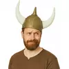 Dorosły hełm wikinga z rogami