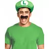 Czapka i wąsy Luigi™ dla dorosłych