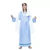Niebieski kostium Maryi Dziewicy dla dziewczynek, Rozmiar: 6 lat (110 - 122 cm)