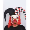 Maska lateksowa dla dorosłych Halloween Creepy Joker