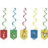 5 Spiralna dekoracja wisząca Asterix™ 60 cm
