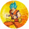 8 talerzy kartonowych Dragon Ball Z™ 23 cm