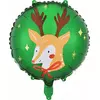 Balon foliowy w kształcie renifera Świętego Mikołaja 45 cm