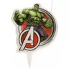 Świeczka urodzinowa Avengers™ Hulk 7,5cm