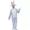 Klasyczny kostium Królika Bugsa™ Looney Tunes dla dorosłych, Rozmiar: Large