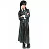Dziecięcy strój szkolny Wednesday Addams, Rozmiar: 11-13 lat (142-164 cm)