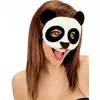 Dorosły pluszowy maska wenecka panda