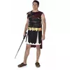 Kostium rzymskiego gladiatora czarno-złoty męski, Rozmiar: Large