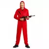 Kombinezon i maska La Casa de Papel™ dla dorosłych, Rozmiar: Medium/Large