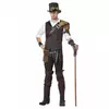 Męski kostium poszukiwacza przygód Steampunk, Rozmiar: Medium