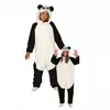 Kombinezon panda dla dzieci, Rozmiar: 10-12 lat (142-148 cm)