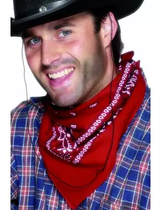 Czerwona Bandana Kowbojska
