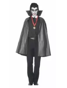 Halloweenowa peleryna dla dorosłych wampirów