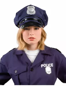 Czapka policjanta dla dorosłych