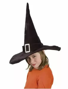 Kapelusz czarownicy dla dzieci na Halloween