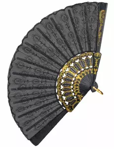 Czarny wentylator