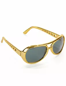 Okulary Golden Elvis™ dla dorosłych