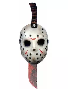 Maczeta i plastikowa maska Jason™ Friday the 13th™