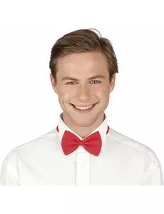 Czerwona muszka dla dorosłych