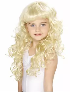 Peruka blond księżniczka