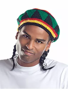 Peruka Reggae Star dla mężczyzn