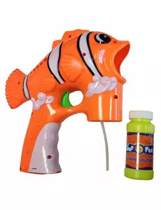 Błazenek Plastikowy Pistolet Bąbelkowy