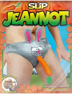 Humorystyczne figi z głową króliczka