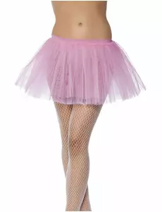 Kobieta Bladoróżowa Tutu