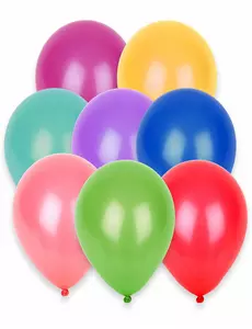 100 kolorowych balonów 27 cm