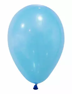 12 jasnoniebieskich balonów 28 cm