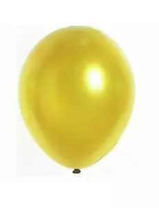 12 metalicznych złotych balonów 28 cm
