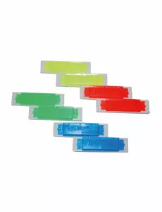 8 kolorowych mini harmonijek manekinowych