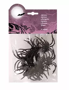 12 Halloweenowych Pająków