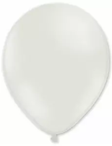 100 białych balonów 27 cm