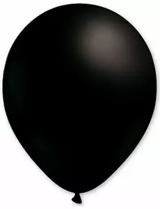 100 czarnych balonów 27 cm