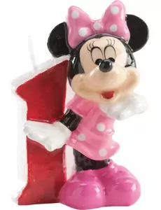 Świeczka Minnie numer 1