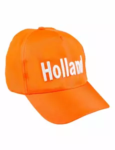 Pomarańczowa czapka kibica Holandii dla dorosłych