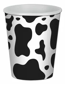 8 papierowych kubków ze skóry bydlęcej 266 ml