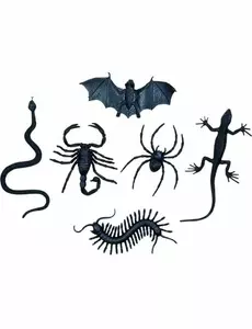 6 Halloweenowych dekoracji małych stworzeń