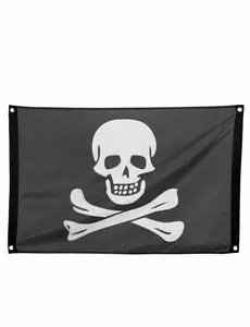 Piracka flaga z goździkami