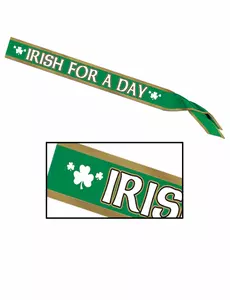 Szal satynowy "Irish for a Day"