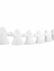 4m Papierowa Girlanda Duchów Halloween
