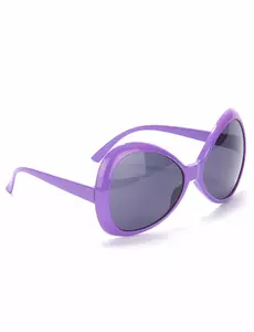 Fioletowe okulary disco dla dorosłych