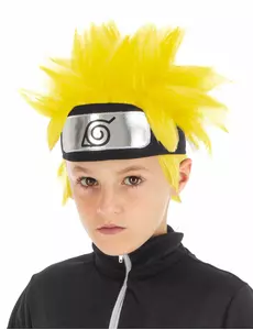 Żółta peruka dla dzieci Naruto Shippuden™