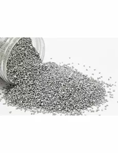 Srebrny metaliczny piasek 400 gr