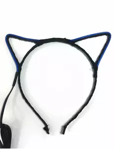 Opaska na ucho dla dorosłych Neon Cat