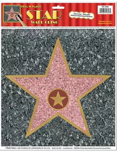 Dekoracja ścienna Walk of Fame Gwiazda 27cm